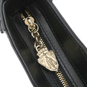 グッチ GUCCI ムーンサイド ショルダー 786015 ブラック カーフ ショルダーバッグ シャンパンゴールド金具 シェリーライン ウェブストライプ