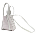 バレンシアガ BALENCIAGA エブリデイ XS ノース サウス 672793 シルバー×パープル キャンバス スパークリングキャンバス 2WAYバッグ シルバー金具 ミニトート ショルダー ラメ