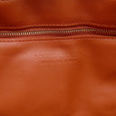 ボッテガヴェネタ BOTTEGA VENETA ザ チェーン カセット 631421 オレンジブラウン ラムスキン ショルダーバッグ ゴールド金具 マキシイントレチャート