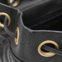 シャネル CHANEL CCフィリグリー リュック A57090 ブラック キャビアスキン リュック・デイパック ヴィンテージ金具 黒 マトラッセ