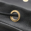 シャネル CHANEL CCフィリグリー リュック A57090 ブラック キャビアスキン リュック・デイパック ヴィンテージ金具 黒 マトラッセ
