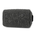 ルイヴィトン LOUIS VUITTON LVスノー ドップ キット M21435 ブラック ナイロン レザー ポーチ ブラック金具 ロゴ 刺繍 トラベルポーチ