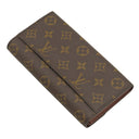 ルイヴィトン LOUIS VUITTON ポルトフォイユ サラ M60531 モノグラム モノグラムキャンバス 長財布 ゴールド金具 茶 フラップ 小銭入れ