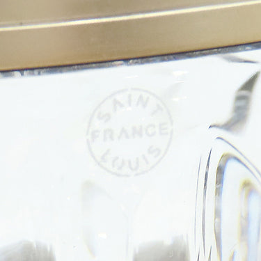 サンルイ SAINT LOUIS フォリア ミニポータブルランプ 150cf500 クリア×ゴールド クリスタル アルミ 照明 HERMES テーブルランプ