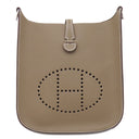 エルメス HERMES エヴリン TPM 16 セリエ ショート エトゥープ ヴォーエプソン ショルダーバッグ シルバー金具 グレージュ エブリン 2025年製