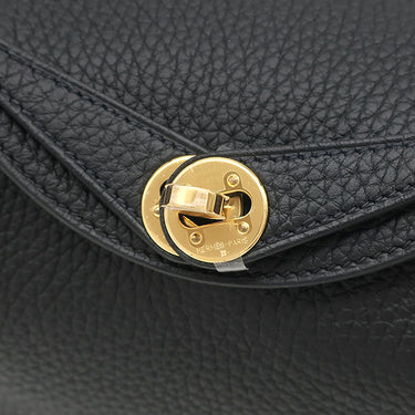 エルメス HERMES リンディ 2 ミニ 20 ブラック トリヨンクレマンス ショルダーバッグ ゴールド金具 新品 未使用 黒 2026年製