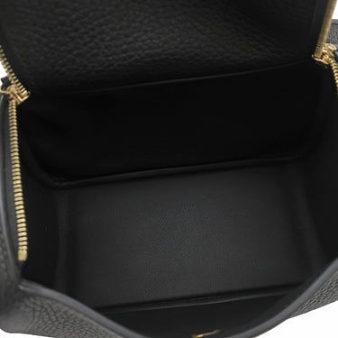 エルメス HERMES リンディ 2 ミニ 20 ブラック トリヨンクレマンス ショルダーバッグ ゴールド金具 新品 未使用 黒 2026年製