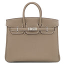 エルメス HERMES バーキン25 エトゥープ トゴ ハンドバッグ シルバー金具 新品 未使用 グレージュ 2026年製