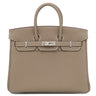 エルメス HERMES バーキン25 エトゥープ トゴ ハンドバッグ シルバー金具 新品 未使用 グレージュ 2026年製