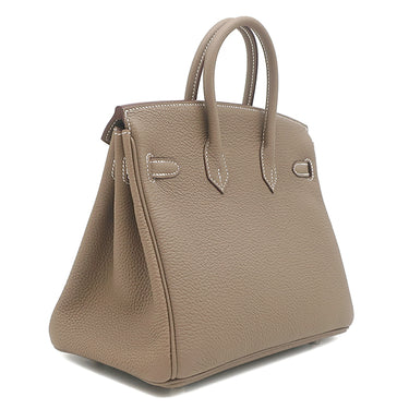 エルメス HERMES バーキン25 エトゥープ トゴ ハンドバッグ シルバー金具 新品 未使用 グレージュ 2026年製