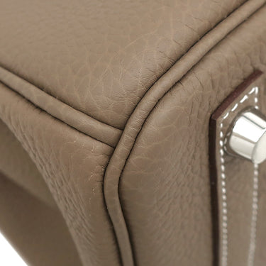 エルメス HERMES バーキン25 エトゥープ トゴ ハンドバッグ シルバー金具 新品 未使用 グレージュ 2026年製