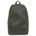 ボッテガヴェネタ BOTTEGA VENETA パッチワーク バックパック 580155 オリーブ レザー リュック・デイパック シルバー金具 リュック 大容量 PC収納