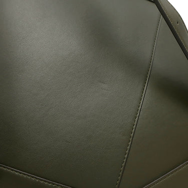 ボッテガヴェネタ BOTTEGA VENETA パッチワーク バックパック 580155 オリーブ レザー リュック・デイパック シルバー金具 リュック 大容量 PC収納