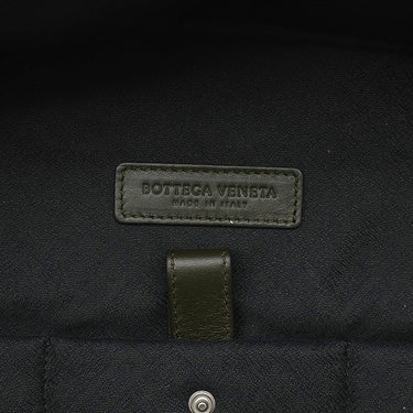 ボッテガヴェネタ BOTTEGA VENETA パッチワーク バックパック 580155 オリーブ レザー リュック・デイパック シルバー金具 リュック 大容量 PC収納