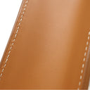 セリーヌ CELINE ミニ バーティカル カバ 193302 ナチュラル×タン キャンバス レザー 2WAYバッグ ゴールド金具 アイボリー 茶 ハンドバッグ ショルダー