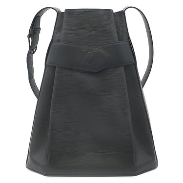 ルイヴィトン LOUIS VUITTON サック デポール GM M80155 ノワール エピレザー ショルダーバッグ マットブラック金具 ワンショルダー