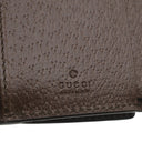 グッチ GUCCI オフィディア コンパクト 644334 ベージュ×エボニー GGスプリームキャンバス 三つ折り財布 ゴールド金具 ウェブ