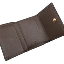 グッチ GUCCI オフィディア コンパクト 644334 ベージュ×エボニー GGスプリームキャンバス 三つ折り財布 ゴールド金具 ウェブ