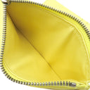 ボッテガヴェネタ BOTTEGA VENETA イントレチャート カセット 三つ折りウォレット イエロー レザー 三つ折り財布 シルバー金具 コンパクト