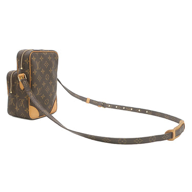 ルイヴィトン LOUIS VUITTON アマゾン M45236 モノグラム モノグラムキャンバス ショルダーバッグ ゴールド金具 茶