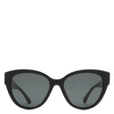 シャネル CHANEL バタフライ シェイプ 56□18 5477-A ブラック プラスチック サングラス ゴールド金具 黒 ココマーク ハート
