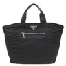 プラダ PRADA 三角ロゴ テスート トート BR4376 NERO ナイロン 2WAYバッグ シルバー金具 トライアングルロゴ ショルダー 黒