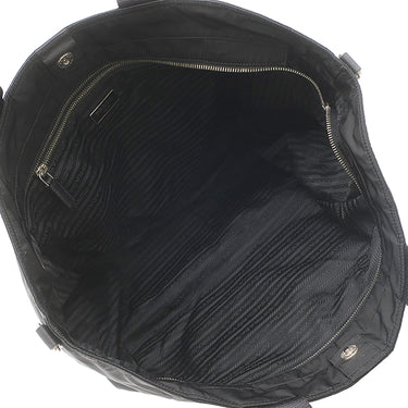 プラダ PRADA 三角ロゴ テスート トート BR4376 NERO ナイロン 2WAYバッグ シルバー金具 トライアングルロゴ ショルダー 黒