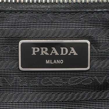 プラダ PRADA 三角ロゴ テスート トート BR4376 NERO ナイロン 2WAYバッグ シルバー金具 トライアングルロゴ ショルダー 黒