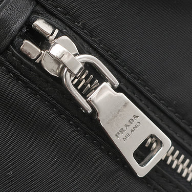 プラダ PRADA 三角ロゴ テスート トート BR4376 NERO ナイロン 2WAYバッグ シルバー金具 トライアングルロゴ ショルダー 黒