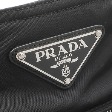プラダ PRADA 三角ロゴ テスート トート BR4376 NERO ナイロン 2WAYバッグ シルバー金具 トライアングルロゴ ショルダー 黒
