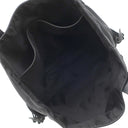 セリーヌ CELINE ロゴ プリント 116072DMT ブラック ナイロン トートバッグ シルバー金具 肩掛け