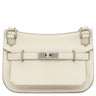 エルメス HERMES ジプシエール ミニ べトン エバーカラー ショルダーバッグ シルバー金具 白