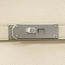 エルメス HERMES ジプシエール ミニ べトン エバーカラー ショルダーバッグ シルバー金具 白