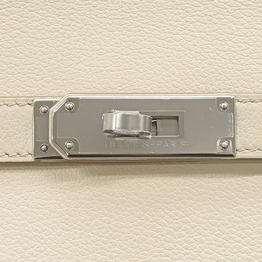 エルメス HERMES ジプシエール ミニ べトン エバーカラー ショルダーバッグ シルバー金具 白