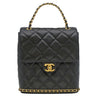シャネル CHANEL マトラッセ チェーン バックパック AS4490 ブラック キャビアスキン リュック・デイパック ゴールド金具