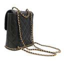 シャネル CHANEL マトラッセ チェーン バックパック AS4490 ブラック キャビアスキン リュック・デイパック ゴールド金具