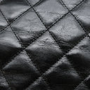 シャネル CHANEL アンヴォーグ ロープ トート ブラック レザー ショルダーバッグ ゴールド金具 黒 ココマーク チェーンバッグ