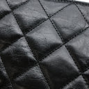 シャネル CHANEL アンヴォーグ ロープ トート ブラック レザー ショルダーバッグ ゴールド金具 黒 ココマーク チェーンバッグ