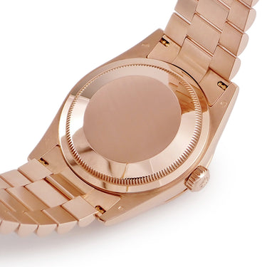 腕時計 ロレックス ROLEX デイデイト 118235FNG ランダム番 自動巻き メンズ 新品同様 ランダム番 K18RG無垢 純正ダイヤ オックスフォード