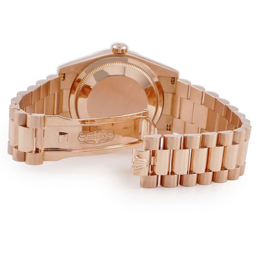 腕時計 ロレックス ROLEX デイデイト 118235FNG ランダム番 自動巻き メンズ 新品同様 ランダム番 K18RG無垢 純正ダイヤ オックスフォード