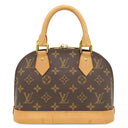 ルイヴィトン LOUIS VUITTON アルマ BB M53152 モノグラム モノグラムキャンバス 2WAYバッグ ゴールド金具 茶 ショルダー ハンドバッグ