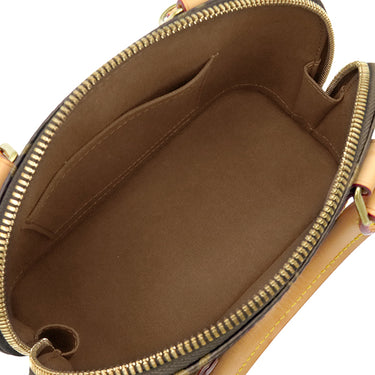 ルイヴィトン LOUIS VUITTON アルマ BB M53152 モノグラム モノグラムキャンバス 2WAYバッグ ゴールド金具 茶 ショルダー ハンドバッグ