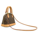 ルイヴィトン LOUIS VUITTON アルマ BB M53152 モノグラム モノグラムキャンバス 2WAYバッグ ゴールド金具 茶 ショルダー ハンドバッグ