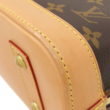 ルイヴィトン LOUIS VUITTON アルマ BB M53152 モノグラム モノグラムキャンバス 2WAYバッグ ゴールド金具 茶 ショルダー ハンドバッグ