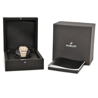 腕時計 ウブロ HUBLOT スピリット オブ ビッグバン ベージュセラミック 665.CZ.898B.LR.1204 自動巻き メンズ K18KG 純正ダイヤ