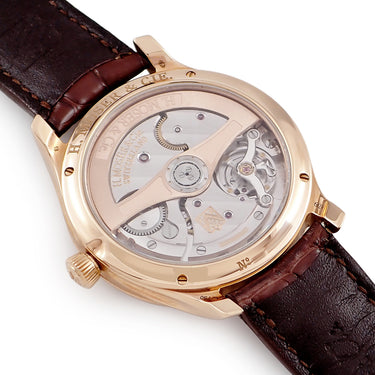 腕時計 H.モーザー H. MOSER & CIE. エンデバー センターセコンド 1200-0400 自動巻き メンズ K18RG無垢 純正ダイヤ シグネチャーフュメ