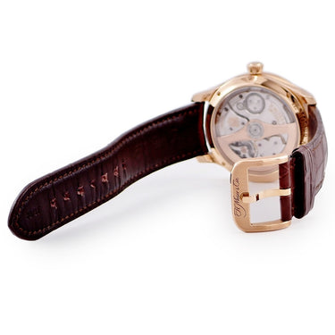 腕時計 H.モーザー H. MOSER & CIE. エンデバー センターセコンド 1200-0400 自動巻き メンズ K18RG無垢 純正ダイヤ シグネチャーフュメ
