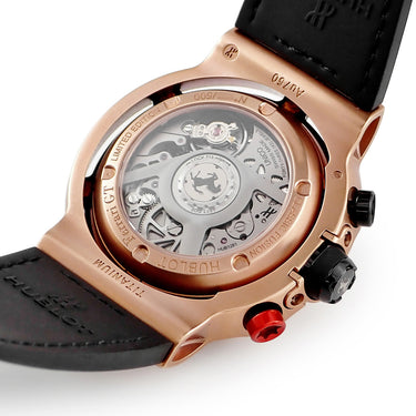 腕時計 ウブロ HUBLOT クラシックフュージョン フェラーリ GT キングゴールド 526.OX.0124.VR 自動巻き メンズ OH済 K18KG無垢 限定
