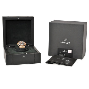腕時計 ウブロ HUBLOT クラシックフュージョン フェラーリ GT キングゴールド 526.OX.0124.VR 自動巻き メンズ OH済 K18KG無垢 限定