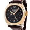 腕時計 パネライ PANERAI ラジオミール 10デイズ GMT PAM00273 J番 自動巻き メンズ J番 K18PG無垢 ブラック パワーリザーブ 限定